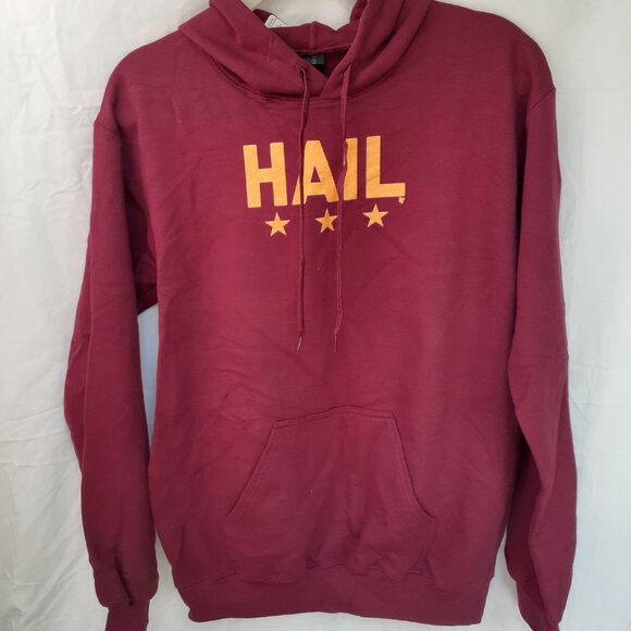 New Small Hail Washington Football Burgundy Red Pullover Hoodie - Picture 6 of 6